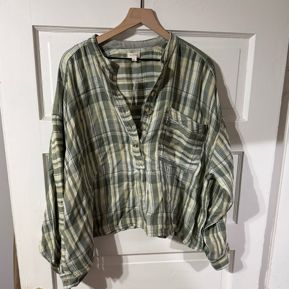 Pilcro Long-Sleeve Buttondown XL New